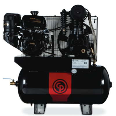 Chicago Pneumatic 14 HP Kohler Gas Driven Air Compressor Two Stage 23 CFM, 175 PSI with Kohler Gas Engine Iron Series | RCP-C1430G | 8090300685