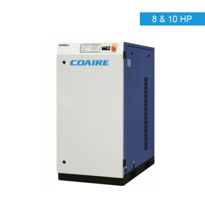10 HP Oilless Scroll Air Compressor, 28.2 CFM, 115 PSI Air Cooled, 208-230/460-Volt, CSOF-S10PL
