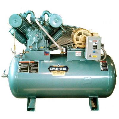 15 HP Saylor-Beall Air Compressor Two Stage 200 Gallon Tank 460-Volt 3-Phase |91520-460-3