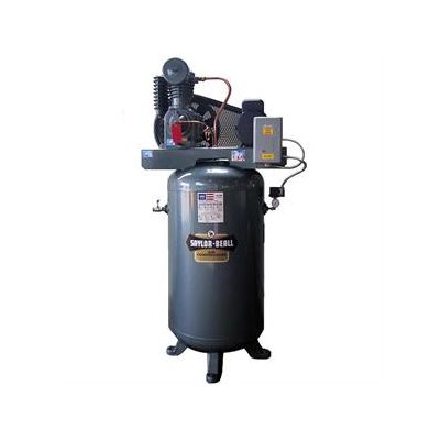 5 HP Saylor-Beall Pressure Lubricated Air Compressor Two Stage 120 Gallon Tank 230 Volt 1-Phase | VT-PL-735-120-230-1