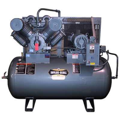 25 HP Saylor-Beall Performance Package Piston/Two-Stage Air Compressor, 89.6 CFM @ 175 PSI, 120 Gallon Air Tank 460-Volt, 3-Phase | 92520FP-460-3