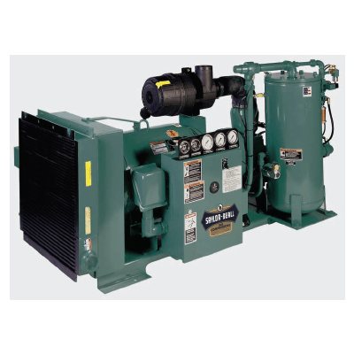 30 HP Rotary Screw Air Compressor 125 CFM 200-230V 460V 3-Phase | RSD-30