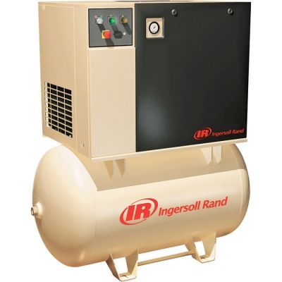 Ingersoll-Rand UP6-15C , 15 HP Rotary Screw Air Compressor, 55 CFM @ 125 PSI, 80 Gallon Air Tank 208-Volt, 3-Phase 
