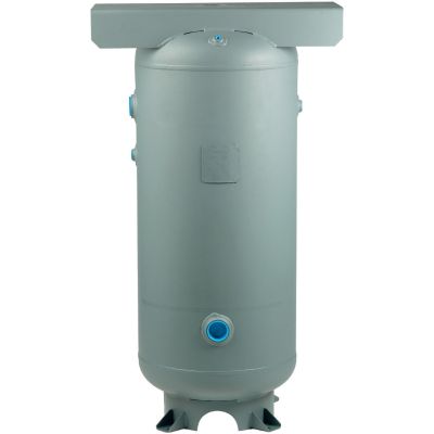 120 Gallon Air Tank Vertical with Top Plate