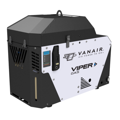 VANAIR Viper G80, 80 CFM, 24.9 HP EFI with COLD WEATHER KIT Gas Driven Portable Rotary Screw Air Compressors Kohler EFI Gas Engine | GV3H-B80C