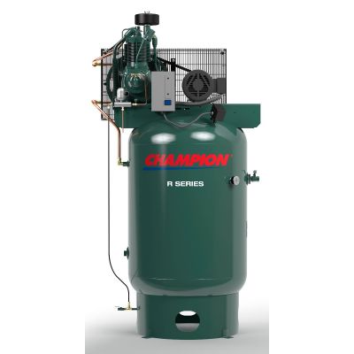 Champion 5 HP Air Compressor Two-Stage, 17 CFM @ 175 PSI, 120 Gallon Air Tank 208-Volt, 3 Phase | VR5-12